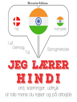 cover image of Jeg lærer hindi